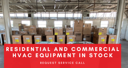 Residential and commercial HVAC equipment sales and service