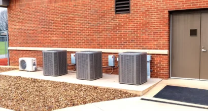 HVAC Services Delaware County PA - Three Air Conditioners