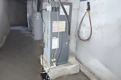 Air Handler Unit in Basement