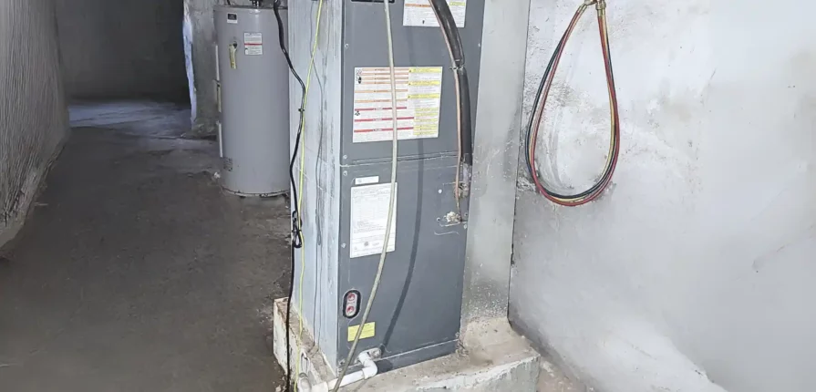 Air Handler Unit in Basement